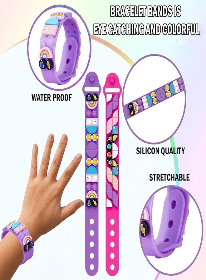 BLIXAR Diy Dots Bracelet Party Favours | Puzzle Wrist Bands | Return Gifts For Kids | Puzzle Band Return Gifts | Return Gift For Kids Birthday | Wrist Band For Girls (2) - Image 3